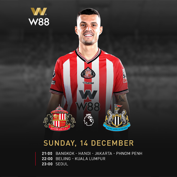 W88-Malaysia-Sunderland-vs-Newcastle-United-Match-Fixtures
