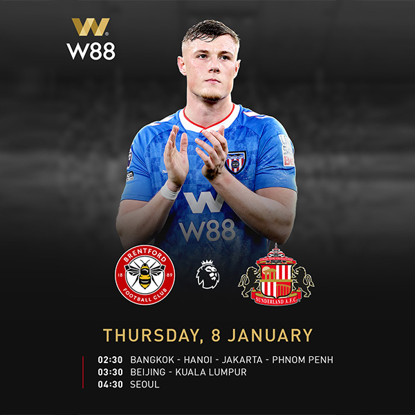 W88-Malaysia-Brentford-vs-Sunderland-English-Premier-League-Match-Fixtures-2025