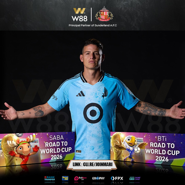 W88-Malaysia-James-Rodriguez-Join-Minnesota-for-FIFA-WORLD-CUP-2026