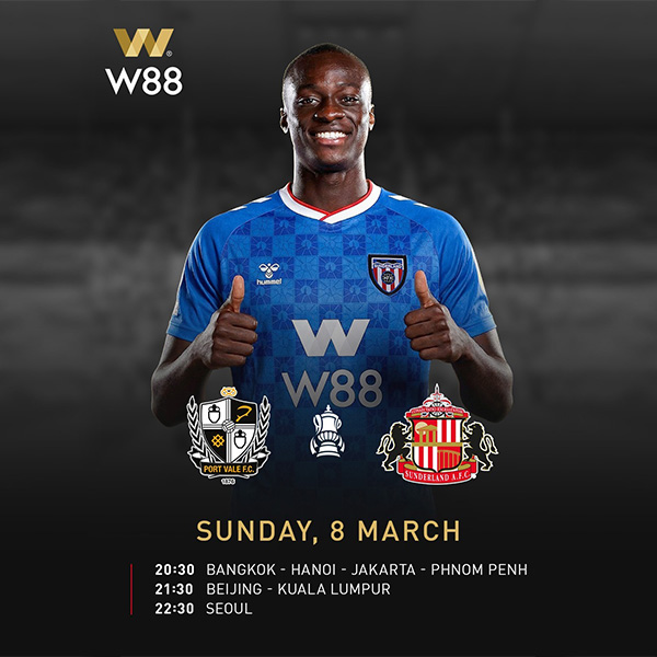 W88-Malaysia-Port-Vale-vs-Sunderland-Prediction-Team-News-and-Possible-Lineup